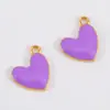 Aleación de Color Dopamina Colgante de Corazón Pulsera Hecha a Mano DIY Collar Colgante para Teléfono Móvil Decoración para Llaves Venta al por Mayor