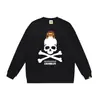 Comercio exterior transfronterizo marca de tendencia estilo japonés BAPE cabeza de tiburón estampado de letras unisex sudadera con cuello redondo colección