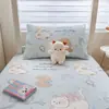 Nueva funda de almohada de algodón lavable súper suave estilo ins para dormitorio de estudiante de invierno un par de 48 cm * 74 cm funda de almohada para el hogar comodidad
