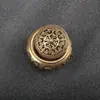 Latón doce Zodiac bolsillo pequeño quemador de incienso Seiko estilo chino con tapa Quemador de incienso estilo chino hogar aromaterapia adornos creativos