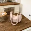 Bolso bandolera simple y casual para mujer, nuevo bolso tipo bola de masa de moda primavera 2026, elegante bolso cruzado de gran capacidad
