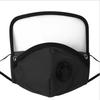 Mascarilla de algodón pm2.5 de comercio exterior en stock con válvula de respiración, removible, lavable, protección ocular, mascarilla para montar