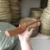 Mazo de lavandería madera para el hogar mazo ocupado mazo ocupado martillo antiguo hecho a mano palo de ropa tabla de lavar golpear palo de ropa uso de rodillas tabla de lavar