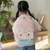 Mochilas para Estudiantes de Primaria, Mochilas de Gato de Dibujos Animados y Anime para Primer y Segundo Grado, Mochilas Lindas para Niños y Niñas