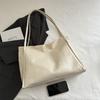 Bolso de Hombro Tipo Coreano Color Sólido Gama Alta 2025 Moderno Nicho Simple Bolso de Axila Bolso Tote Versátil Retro