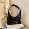 Bolso Bandolera de Textura de Alta Calidad para Debajo del Brazo 2026 Verano Nuevo Versátil para el Trabajo el Trayecto Diario Moda Bolso de Hombro Único Tipo Empanada