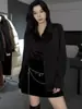 Camisa Social Simples de Cetim para Mulheres 2026 Nova Elegante Cor Sólida Modelagem Emagrecedora Manga Longa Blusa Versátil