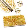 210 Peças Acessórios para Perucas de Dreadlock Trançado Grande DIY Dreadlock Estilo Ins Vários Estilos Anéis de Cabelo Acessórios Produtos Novos Transfronteiriços