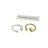 Anillo de Perro Salchicha para Mujer Diseño de Nicho Sensación de Alta Gama Chapado en Plata Chapado en Oro Anillo para el Dedo Lindo Esmerilado Simple Versátil Anillo para el Dedo
