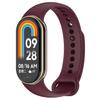 Adequado para Mi Band 8 Pulseira de Alta Qualidade (Conector de Metal) Silicone Várias Cores Sólidas Pulseira de Reposição