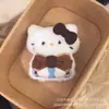Llavero Original de Gatito Lindo Colgante Accesorios de Muñeca Llavero para Mochila de Estudiante Accesorios Decorativos