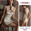 Yiyo Sexy Cheongsam Pure Desire Split Strap plus size Sexy Underwear Perspectiva Tentação Peito Pequeno Uniforme Pijama 8982