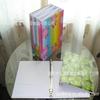 Carpeta de hojas sueltas de cartón de PVC de suministro de fábrica, carpeta de almacenamiento de material de 3 orificios, impresión a color, carpeta de archivo de oficina de cartón A4