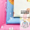 Tela Cubierta con Película Estampada de Sarga Overol Infantil Delantal Chaqueta Cortavientos Anti-Desvestir Tejido de Plumón Impermeable Almohadilla Impermeable para Mascotas