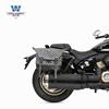 A moto muscle car lobo é adequada para Wuji CU250 alforje alforje lateral pode ser instalado capacete capacete aberto capacete integral com trava liberação rápida modificação de quadro