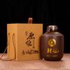 1 Jin 2 Jin 5 Jin Caja Vacía de Vino Caja de Madera para Vino Embalaje para Botella de Licor Juego Completo Caja de Regalo Caja Vacía Universal Personalización 3