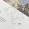 Xingtai Contas Soltas de Cristal DIY Acessórios de Joalheria com Contas Borboleta Flor de Ameixeira Pingente de Vidro Cristal Colorido Furo Único Cristal Coração de Pêssego