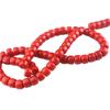 Vidrio Color Sólido 8*6mm Columna Corta Color Original No Descolorante Multicolor Separador Opcional Rojo Grande Azul Zafiro Cuentas Tambor Cuentas Sueltas Venta al por Mayor