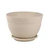 Maceta de imitación de barro maceta de flores maceta decorativa de jardinería maceta de plantación para balcón en casa maceta para flores suculentas maceta de plástico de resina fábrica venta al por mayor