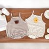 Mono de bebé estilo coreano de verano, chaleco sin mangas con dibujos de flores pequeñas tridimensionales, traje de escalada, chaqueta fina para recién nacido