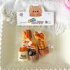 Imán para Refrigerador Estéreo 3D Comida Artificial Pan Horneado Imán Personalizado Adornos Creativos Pegatina Magnética Baguette