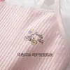 Top Cropped Colete para Meninas 7-10-14 Anos Bandeau Algodão Puro Alças Roupa Íntima Respirável Camada Dupla Estilo Fofo Roupa Íntima para Puberdade