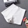Shorts de mujer 2026 nuevo popular verano versátil negro cintura alta adelgazante línea A traje base pantalones cortos ajustados pantalones casuales