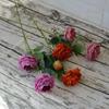 Flores Artificiais, Peônias Ocidentais, Flores de Lótus Falsas, Rosas de Múltiplas Cabeças, Flores de Seda, Estúdio de Casamento, Buquês de Decoração para Sala de Estar, Quarto de Casamento