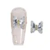 Arte de Uñas Cristal Mariposa Diamante Joyería Super Brillante Hielo Transparente Color Aurora Popular en Internet Venta Caliente Decoración de Uñas Metálica Tridimensional