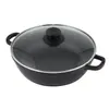 Panela de Ensopado de Frutos do Mar Antiaderente Panela de Sopa Hot Pot Frigideira Panela de Ensopado Três Molhos Panela de Sopa a Vapor Fogão de Indução Panela de Ensopado Universal