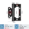 Cojinete de Bisagra de Acero Inoxidable 4 pulgadas 5 pulgadas para Puertas de Madera, Bisagra de No Apertura, Bisagra Plegable, Cadena de Suministro