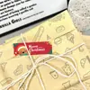 Rollo de Pegatinas Originales Navideñas Transfronterizas Pegatina de Sellado Cinta para Diario Personalizado Pegatina de Etiqueta para Empaque de Regalo Festivo