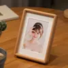 Nuevo marco de fotos estilo chino para pintura y caligrafía tradicional china, marco para montaje de fotos, madera maciza con uniones de caja y espiga, esquinas redondeadas, madera de nogal