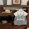 Conjunto de Ropa para Niña: Elegante Camiseta Falsa de Dos Piezas con Pantalones Casuales de Pierna Recta, Conjunto de Dos Piezas de Moda, Popular Conjunto de Top y Pantalones en Línea