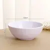Plato Rayado de Plástico PP para Uso Doméstico, Plato para Salsas Engrosado, Plato Redondo para Condimentos para Pepinillos y Guarniciones, Plato para Salsa de Soja, Plato para Vinagre al por Mayor