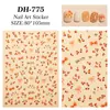 Pegatina para Uñas con Lazo Estampado de Leopardo Plana Clásica Versátil Estampado de Leopardo Lazo para Uñas DIY Pegatina de Arte para Uñas Joyería Estilo Dh