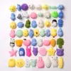 Brinquedos Squishy de Borracha Macia com Desenhos Animados Transfronteiriços, Animais Pequenos Fofos, Brinquedos para Alívio do Estresse para Meninas, Presentes de Atividade e Itens Decorativos
