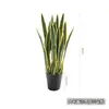 Planta artificial de aloe simulada nórdica, orquídea tigre falsa, suculentas tropicales, decoración para sala de estar interior, adornos para escaparates