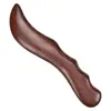 Tabla Gua Sha de Sándalo Natural al por Mayor, Tabla Raspadora de Madera para Masaje de Cuerpo Completo, Tabla Gua Sha para Espalda, Cepillo Meridian