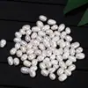 Pérolas redondas naturais de água doce, contas soltas para brincos, colares e acessórios de joias feitos à mão DIY, atacado direto da fábrica