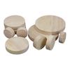 Astillas de madera redondas, astillas de madera de pino, astillas de madera para bricolaje, astillas de madera redondas, fabricantes, astillas de madera al por mayor, bloques de madera redonda de haya, cubierta de madera