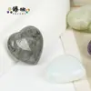 Nueva Serie de Piedras Naturales Corazón con Agujero Central Piedra Semipreciosa Regalo Accesorios para Joyería DIY Accesorios para Joyería con Forma de Corazón