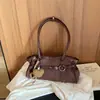 Bolsa de Ombro Baguete Feminina 2026 Nova Início de Outono Retrô para o Trabalho Bolsa Tote de Grande Capacidade Bolsa de Braço Vintage Bolsa de Mão