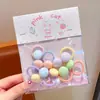 [Procesamiento Personalizado] Bandas para el Pulgar con Forma de Corazón Pequeño para Niños, Gomas para el Cabello de Bebé, Bandas Elásticas para el Cabello, Accesorios para el Cabello