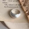 Anillo Ancho Abierto de Plata Esterlina S925 con Acabado Cepillado Escarchado para Hombres y Mujeres Anillo Normcore de Pan al Vapor Joyería de Mano Versátil Elegante Personalizada