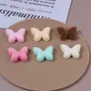Minimalista Versátil Colorido Felpa Mariposa Accesorio para el Cabello Diadema Pendiente Parche DIY Accesorios para Joyería Venta al por Mayor