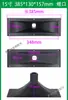 Altavoz de Trompeta para Tweeter de 3~18 Pulgadas Unidad de Driver Boca Plana Montaje con Tornillo Carcasa de Plástico Accesorios de Audio