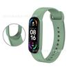 Extra Grande Adecuado para Mi Band 6 Correa de Repuesto Pulsera de Color Sólido Correa de Pulsera Impermeable Correa de Repuesto de TPU Silicona