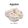 Zapatos Augu Shiden Croc para Mujer 2026 Nuevas Sandalias Ligeras de Suela Gruesa de Verano para Uso en Exteriores Sandalias Deportivas Casuales de Playa