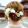 Accesorios para el Cabello Transfronterizos Estilo Japonés Flor para el Cabello Venta Caliente en Amazon Set Original de Accesorios para el Cabello Kimono Pasador de Flor de Seda Versátil